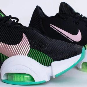 6.5 RUNS SMALL! 6.5 - NIKE Superrep 2 Glaze Black Pink Women's